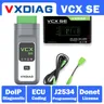 VXDIAG VCX SE DoIP Car OBD2 Scanner strumento diagnostico Test attivo tutti i sistemi diagnosi