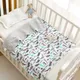 Baby Fleece Blankets Kids Bedding Soft Plush Home Blanket Swaddle Wrap Soft Washable for All Seasons