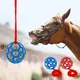 Horse Treat Ball Hay Feeder Toy Ball Hanging Feeding Toy for Horse Horse Goat Sheep Relieve Stress