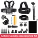 Action Camera Accessories Kit Head & Chest Strap Selfie Stick for GoPro Hero 12 11 10 9 8 7 6 5 4 3