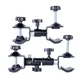 Tripod Umbrella Holder Clip Bracket Metal Adjustable Clamp Stand Tripod Umbrella Clamp for Camera