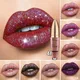 18 Color Matte To Shiny Glitter Liquid Lipstick Shiny Lip Gloss Diamond Waterproof Long Lasting
