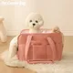 Portable Pet Carrier Backpack One-shoulder Bag Mat Breathable 5KG Load Send Mat Puppy Carrier