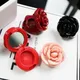 Empty Eyeshadow Case Rose Flower Shape Lipstick Box Cosmetic Packing Container Refillable Foundation
