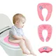 Baby Travel Folding Potty Seat Toddler Portable Toilet Training Seat Kids Travel Potty Seat Pad