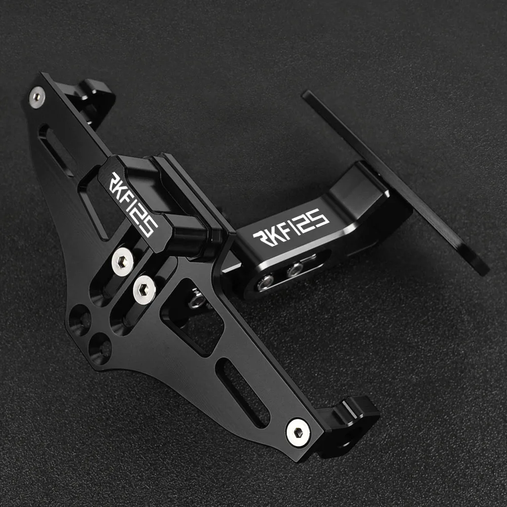 Per Keeway RKF 125 RKF125 2018-2023 2022 2021 2020 2019 Accessori Moto Posteriore Supporto Targa Indicatori di direzione Luci