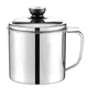 Stainless Oil Filter Pot Lard Strainer Tank Container Jug Large Capacity Storage Can Kitchen Cooking