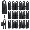 10 Pcs Heavy Duty Tarp Clips Lock Grip Tent Clamps Tent Clip Clamps for Tarps Awnings Camping