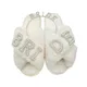 1 Pair Wedding Decoration Bride To Be Plush Slippers Bachelorette Party Team Bride Hen Party Girl