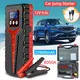 New 12V Jump Starter Battery 229800mAh With Air Compressor Multi Function Charger Starting Device