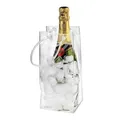 1PCS PVC Leakproof Ice Bag Transparent Ice Pack Portable Ice Bucket Wine Champagne Bottle Chiller