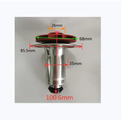 Gas Boiler Part Water Circulation Pump Motor Rotor/Water Leaves for Apply to Power 63W~83W