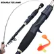 Sougayilang 1.8-2.4m Telescopic Fishing Rods Ultralight Weight Spinning Casting Carbon Pole Fishing