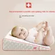 Infant Anti Vomiting Inclined Pillow Newborn Memory Side Feeding Anti Suffocation Breathable Anti