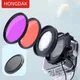 16X Macro HD Filter for GoPro 12 11 10 9 Black Waterproof Diving Photography Fuchsia Filter + Lens