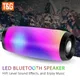 Portable Bluetooth Speaker Party Audio KTV180 Degree Led Light Support USB TFcard FM Answer the