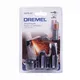 Dremel Garden Tool Sharpener Attachment Kit Chain Saw Lawn Mower Sharpening Knife Tool for Drill