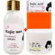 3Pcs Kojic Glow Serum Strong Brightening Fade Stubborn Dark Spots and 50g Lightening Face Cream With