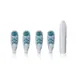4PCS Sensitive Dual Clean Replacements Brush Heads For 3733 4732 4734 Electric Toothbrush Rotating