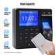 Access Control Time Attendance Machine Fingerprint/Password/ID Card Recognition Time Clock w/ 2.4