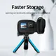 TELESIN Mini EVA Protective Storage Bag for GoPro 12 Hero 12 11 10 9 Black Action Camera Waterproof