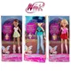 Original Winx Club Magical Glamour Doll Musa Flora Layla Toys for Girls Collectible Dolls Anime