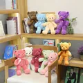 30cm 10 Styles Bear Plush Toy Soft Stuffed Animal Doll Small Pink Gray White Teddy Bear Doll Lovely