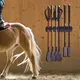 Whip Rack Crop Holder Wall Mounted Organizer Holds 12 Tack Room Equipment Storage Bracket Horse