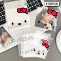 100pcs Hello Kitty Plastic Bags Candy Bag Biscuit Bag Cartoon Cute Snack Bag Gift Bag Opp Bag