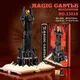 966PCS Black Tower Magic Book Building Blocks Dark Magic Castle Tower Model Assembly Bricks With