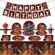 Kids Boys Girls Birthday Ninja Party Go Supplies Tableware Gift Giftbag Party Favor Balloon Finger