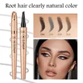 Eyebrow Pencil Liquid Waterproof Eyebrow Pencil Smudge-proof Brow Pencil With 4 Tip Microblade