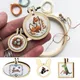 Mini Embroidery Hoop Rings Small Round Embroidery Frame Sewing Tools for Embroidery Pendants Smooth