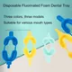 50 pairs Dental Disposable Tray Fluoride Foam Impression Trays Dentistry Instrument Dentist