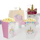 Unicorn Gift Boxes Party Supplies Unicorn Party Favor Boxes For Child Unicorn Theme Birthday Party