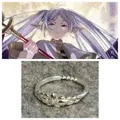 Anime Sousou No Frieren Cosplay Prop Accessori Anelli di design per gioielli da donna Cosplay Regalo