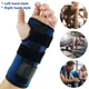 Carpal Tunnel Wrist Support Pads Brace Sprain Forearm Metal Splint Strap Protector Tendonitis