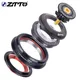 ZTTO MTB Road Bicycle Headset CNC 1 1/8"-1 1/2" 1.5 Tapered 28.6 Straight Tube Bike Fork Internal