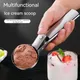 Ice Cream Scoop Stainless Steel Spoon Commercial Ice Cream Scoop Scoop Home Scoop Watermelon Hot