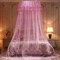 Ceiling Mosquito Net Bed Canopy Dome Mosquito Netting Tent Bed Canopy Bed Curtain For Princess Fairy