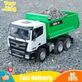 HUINA 1556 1/18 RC Truck Remote Controlled Car Dumper Crawler Tractor 6CH Engineering Vehicle