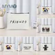 Friends TV Show Printed Makeup Bags Cosmetic Bag with Zipper Girl Casual Travel Toiletry Bag