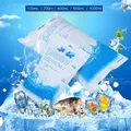 Reusable Ice Pack Water Injection Gel Dry Cooler Bag Icing PE Bags Cold Compress Refrigerate Food