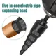 Air Conditioner Copper Pipe Expander Swaging Drill Bit Set 5 In 1 Swage Tube Expander Soft Copper