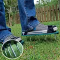 1Set Grass Spike Shoes Grass Spiked Gardening Walking Revitalizing Lawn Aerator Sandals Nail Shoes