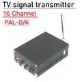 Trasmettitore di segnale TV UHF a 16 canali 400-638 Mhz Trasmettitore TV video wireless Set Top Box per TV Formato AV a UHF-TV PAL-D/K