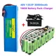 100% Original 48v 30Ah 1000w 13S3P 30000mah Lithium Ion Battery 54.6v Lithium Ion Battery Electric