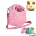 NEW Small Pet Carrier Rabbit Cage Hamster Chinchilla Travel Warm Bags Guinea Pig Carry Pouch Bag