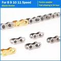 for 8 9 10 11 Speed Outdoor Cycling Chain MTB Bike Quick Link Master Connector Road Bicycle Lock