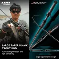 CEMREO Trout Fishing Rod Spinning Casting Fishing Rod Solid Tip Lightweight Carbon Fiber Rod Fishing